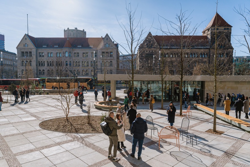 波兹南城堡前庭院改造项目丨波兰波兹南-0