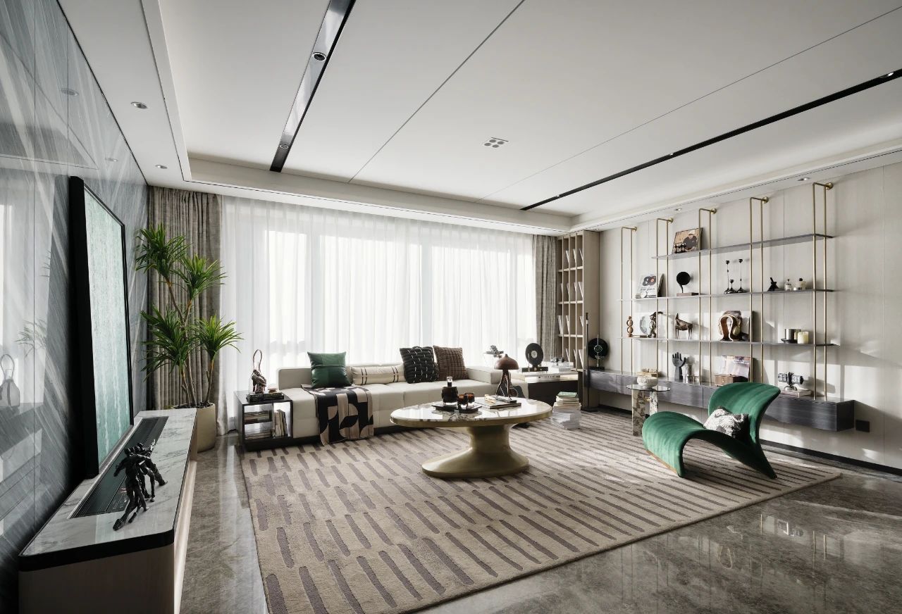 南昌市政 · 锦绣文澜架空层丨中国南昌丨HPID设计团队,重庆星翰装饰,上海一目建筑-80