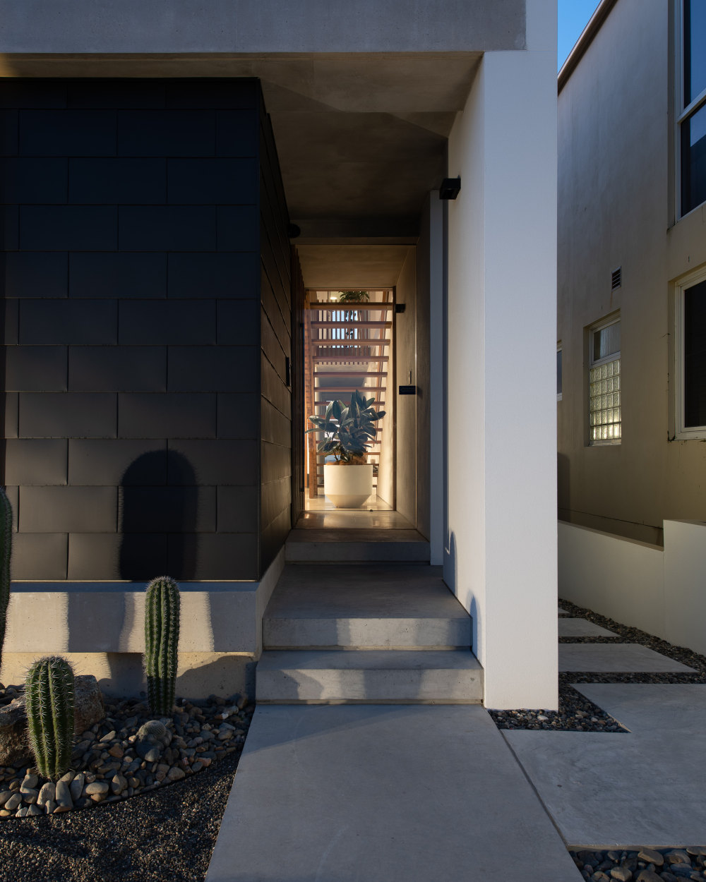 澳大利亚伯恩海滩混凝土住宅-26