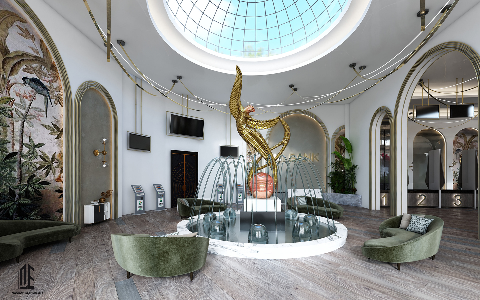 Misr International Bank 室内设计-8