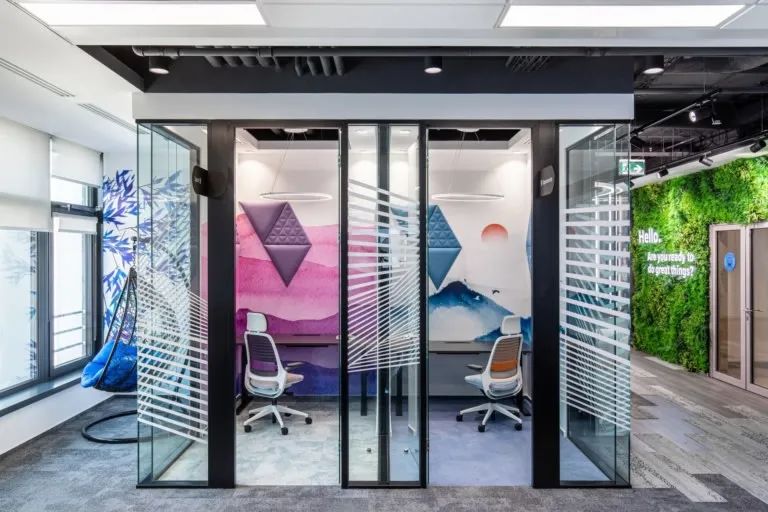 罗马尼亚 NTT 电信办公室丨罗马尼亚布加勒斯特丨Corporate Office Solutions-7