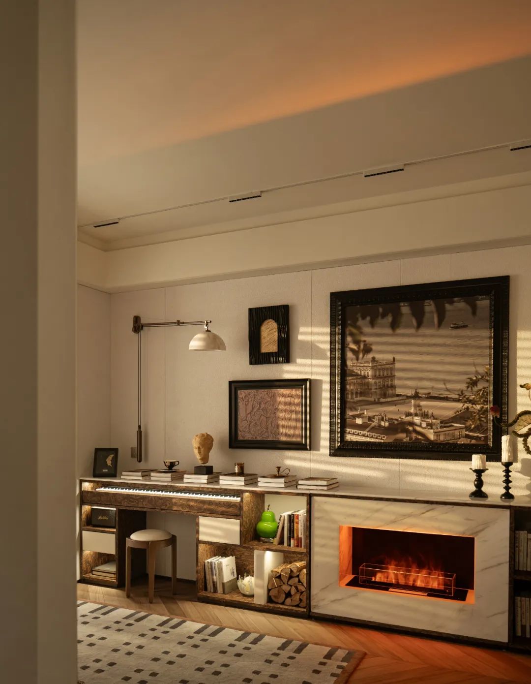 深圳天健和瑞府样板房丨中国广东丨软装零次方陈设设计,硬装朴悦设计,诗意空间设计-10