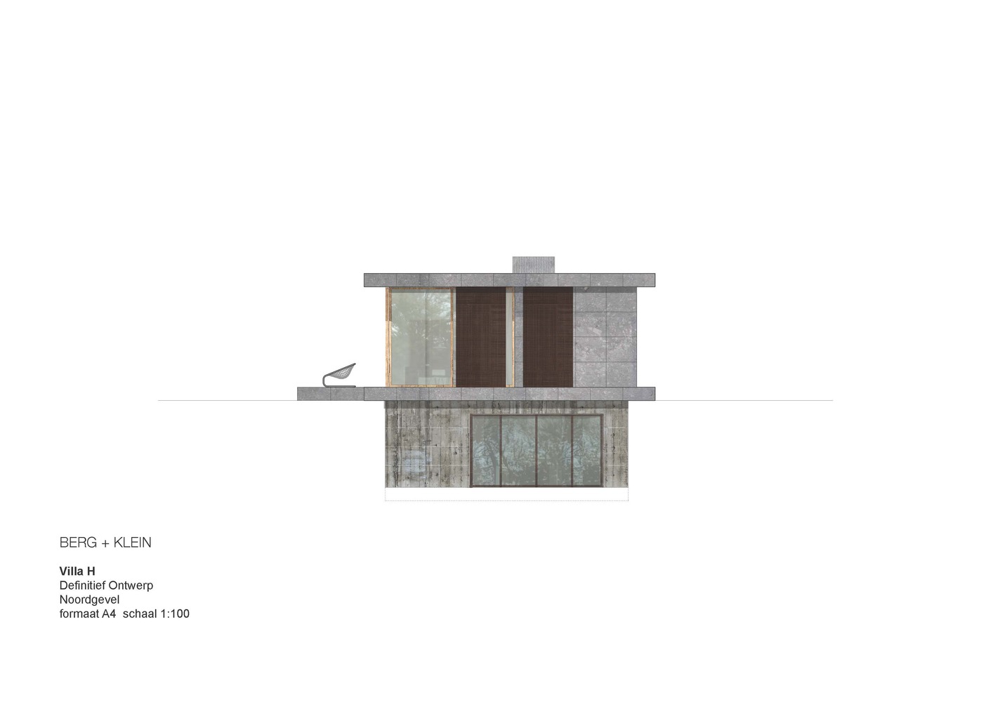 荷兰沙丘上的混凝土木构别墅-62
