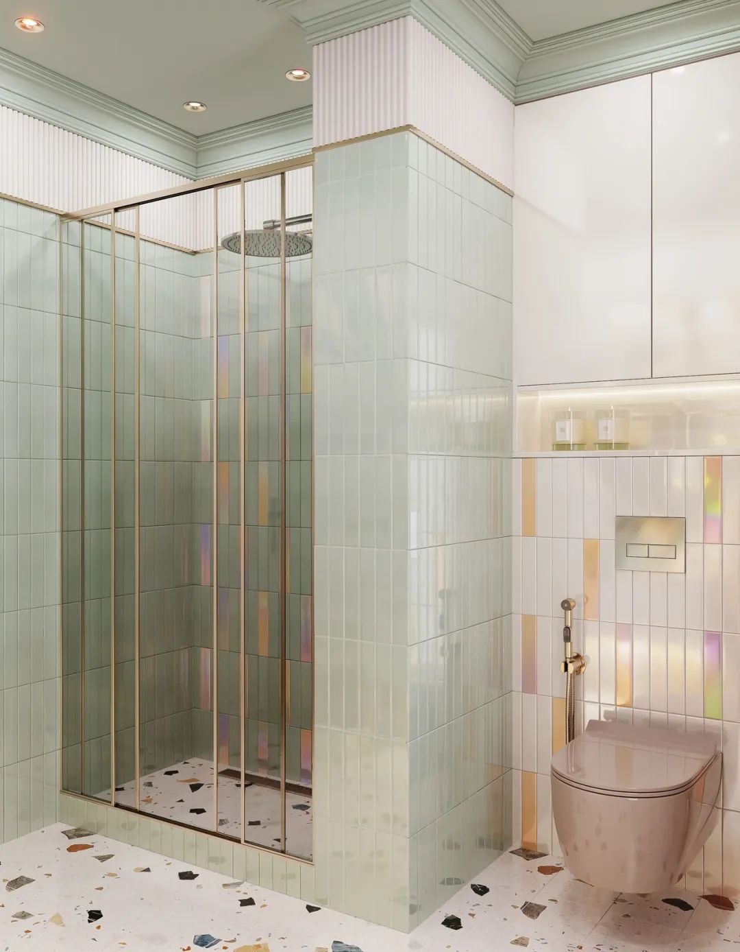 现代轻奢风的居住空间-66