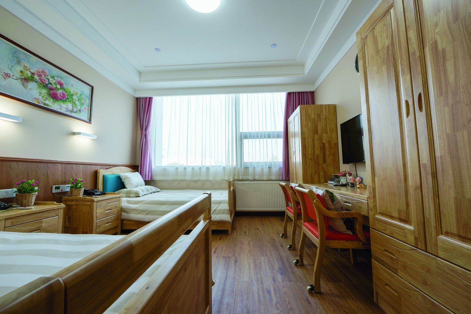 瑞芝康健养老公寓 | 安全舒适的新中式公共空间设计-11