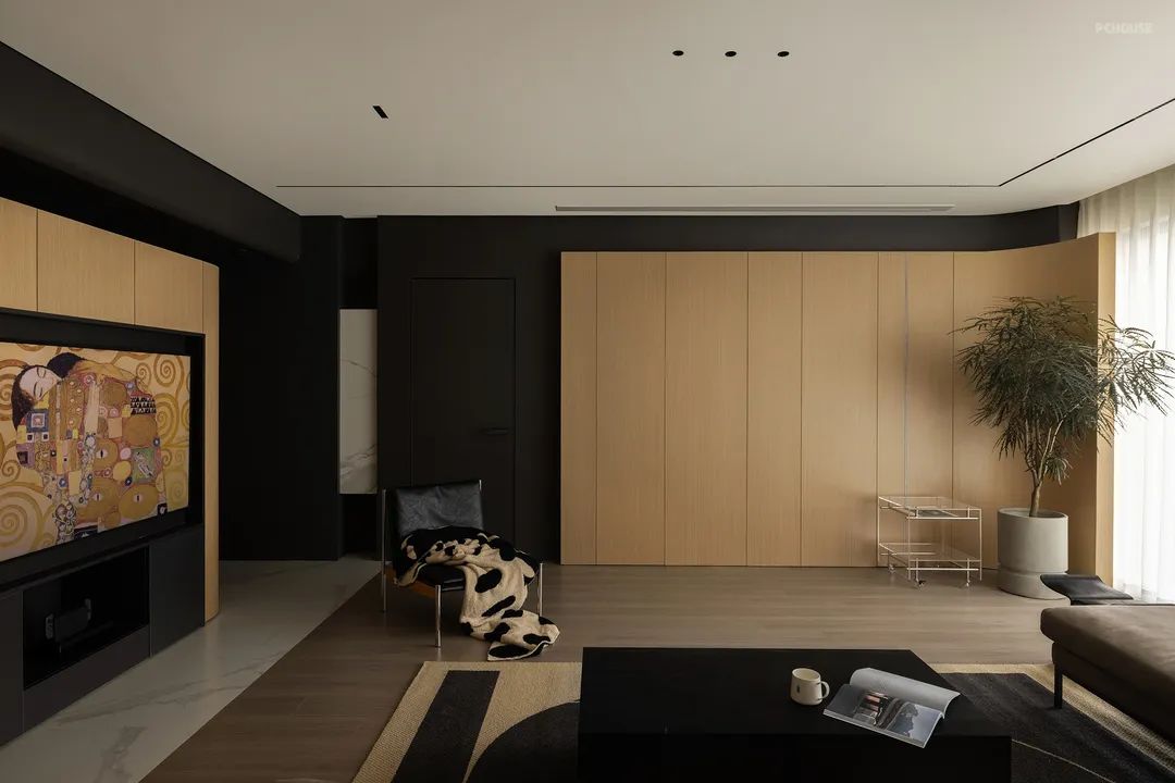 有娃家庭的现代极简风格设计-22