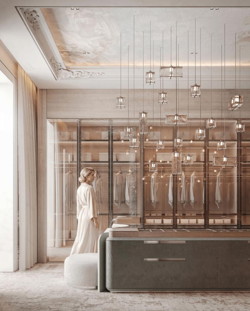 巴黎回声报 主卧室丨法国巴黎-47