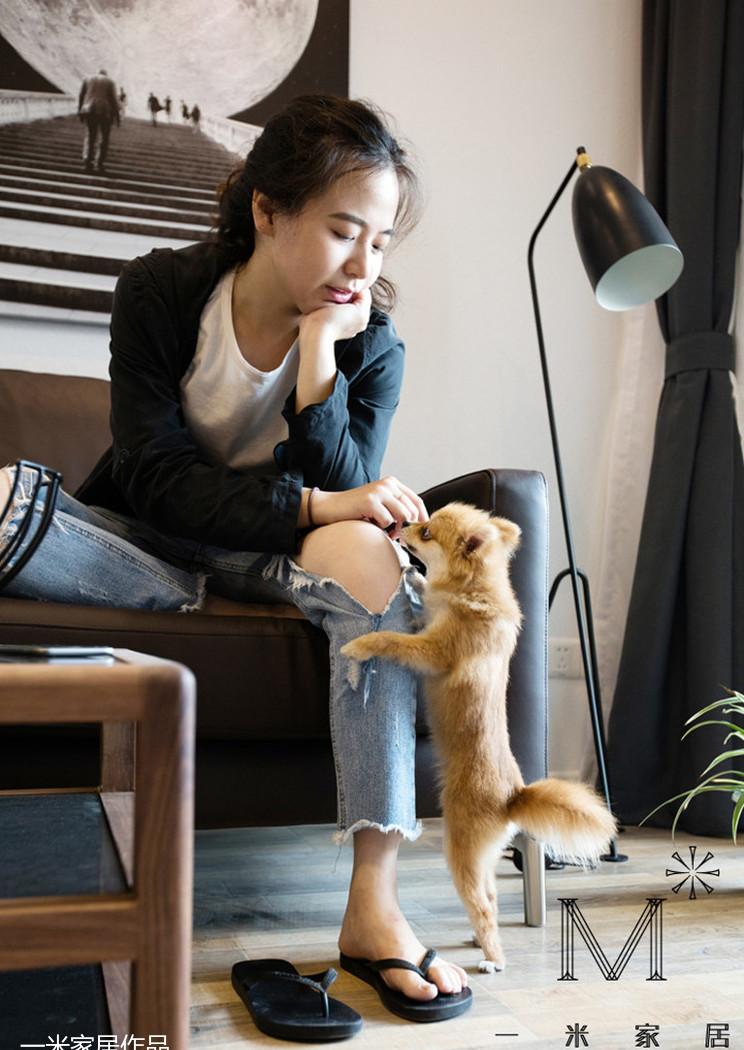 公寓丨【一米家居】 ◣赏味黑白◥ 89㎡现代-0