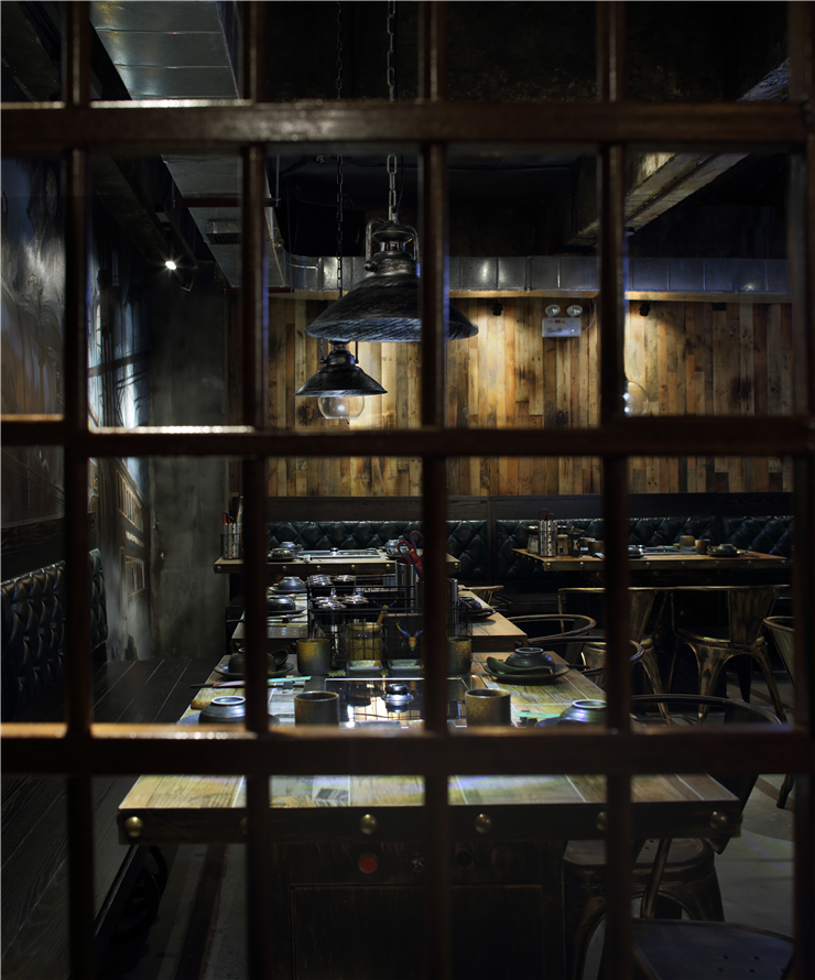 【餐饮空间设计】BONE烤肉店-17