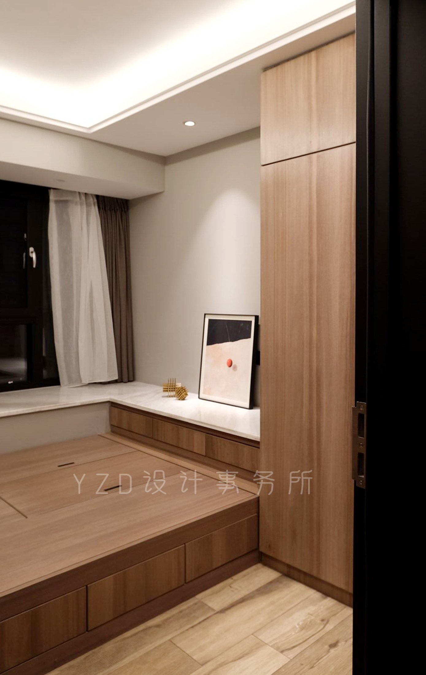 遇见芳华 | 贵阳华润国际社区 110 平优雅自然家居设计-35