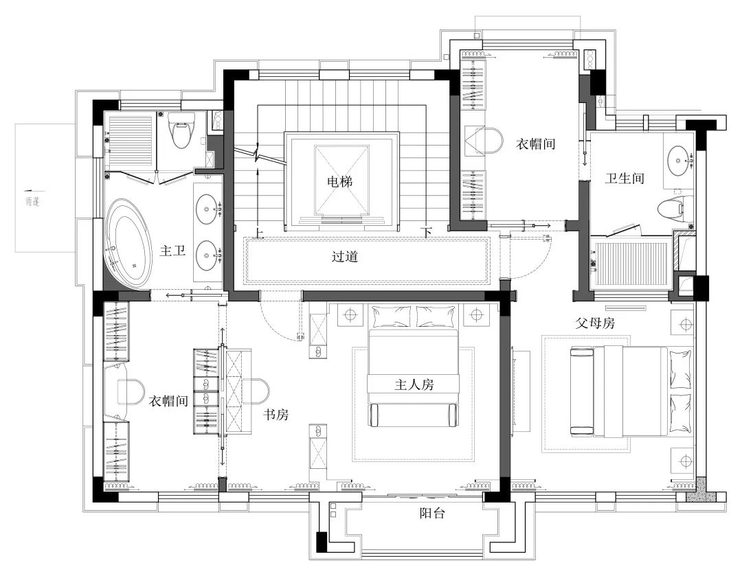 隆腾盛世 K3 别墅 | 岭南中式私家院墅，诠释东方美学生活-131