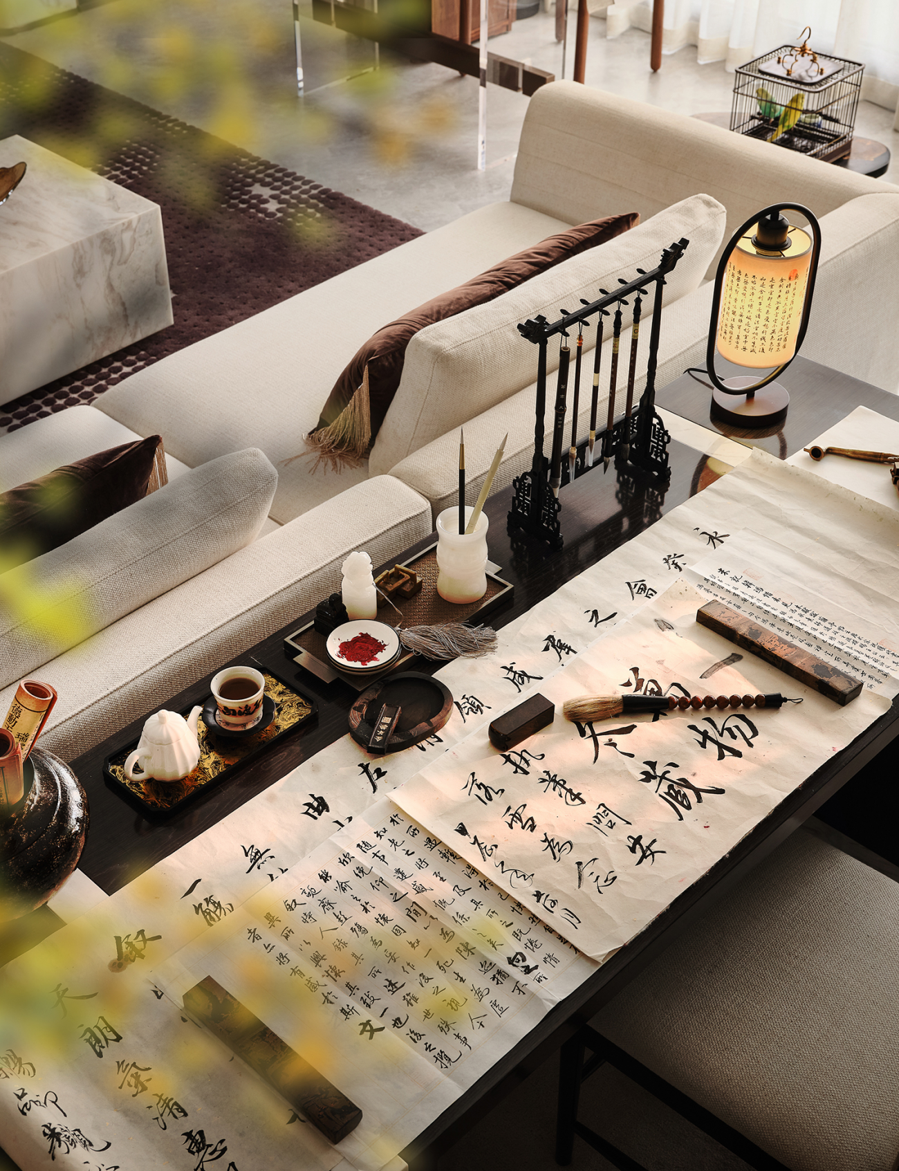 佛山万科世纪灯湖瑧府样板间丨中国佛山丨IF DSIGN 羽果设计-11