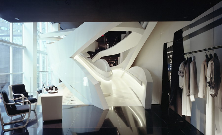 Doriana和纽约的Massimiliano福克萨斯，阿玛尼店-1