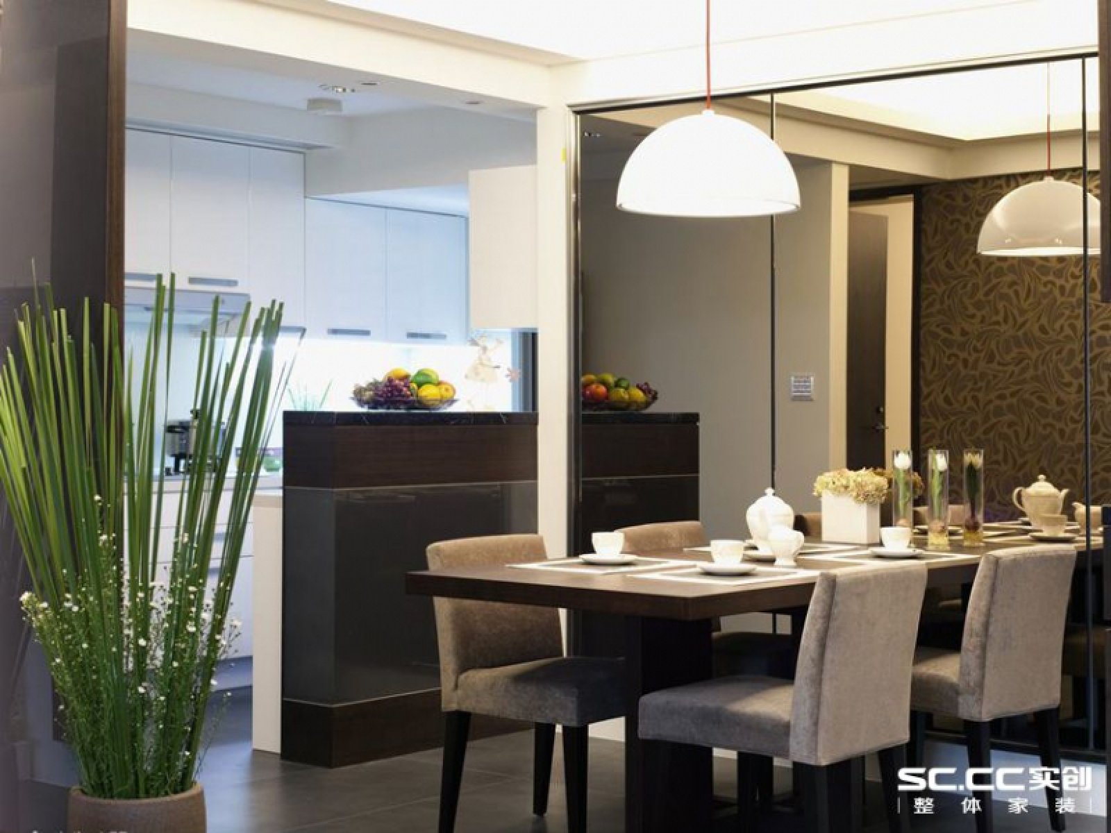 118㎡现代简约外滩公馆设计-6