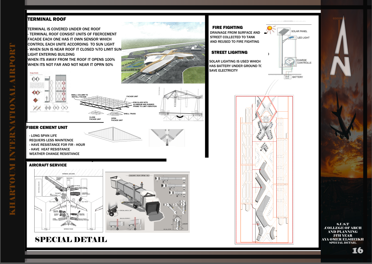 Graduation project - Khartoum international airport-15