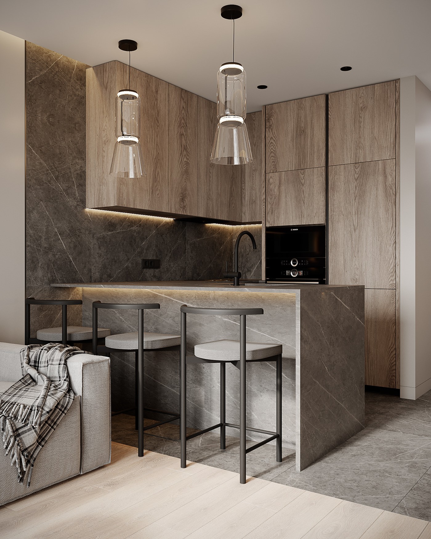 40㎡小空间公寓设计 超精致！-7