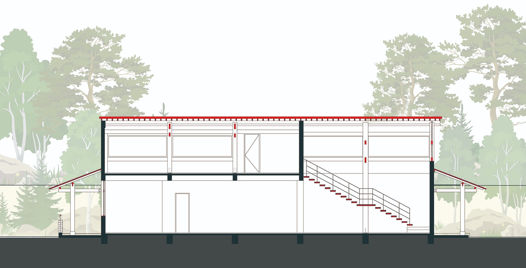 大沙里乡村咖啡书屋丨中国长沙丨之行建筑事务所-86