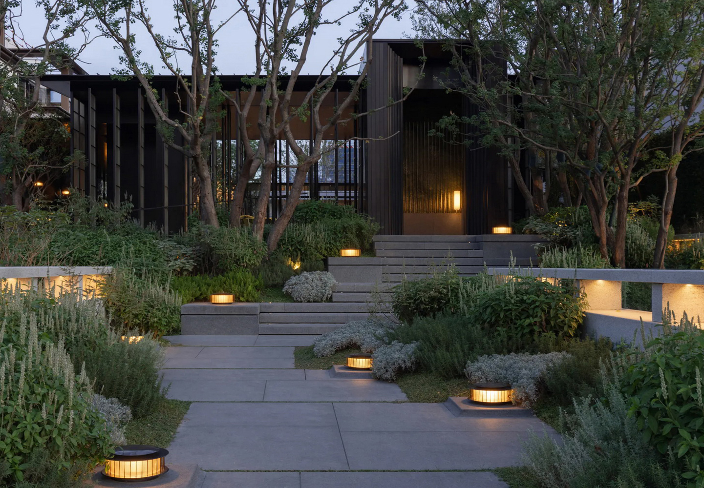 佛山顺德华润澐璟鹭鸟天堂示范区景观SU模型-3