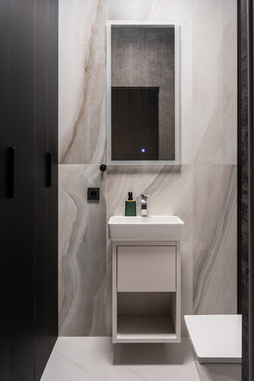 格但斯克100平米公寓·男性极简风设计丨波兰格但斯克丨Archem Wnętrza-37