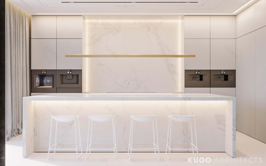 KUOO Architects设计--英国豪华与迷人的金属口音-15