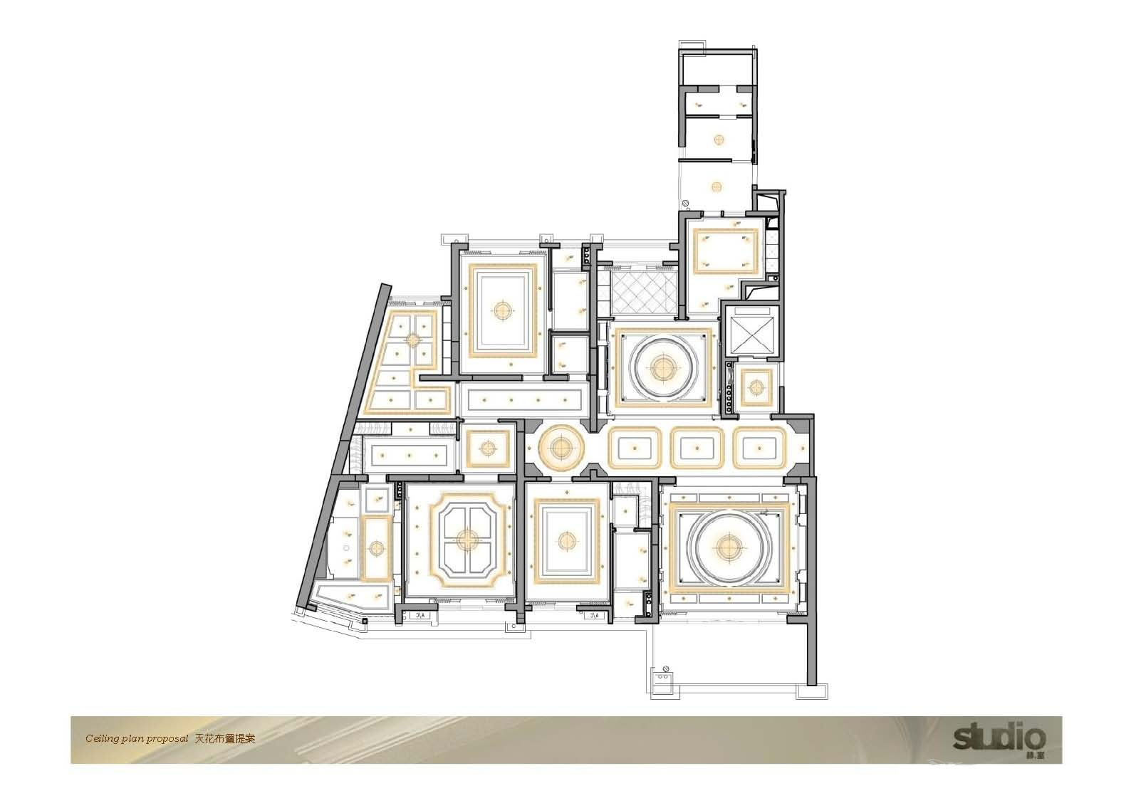 赫室 金地天玺花园样板房概念设计-11