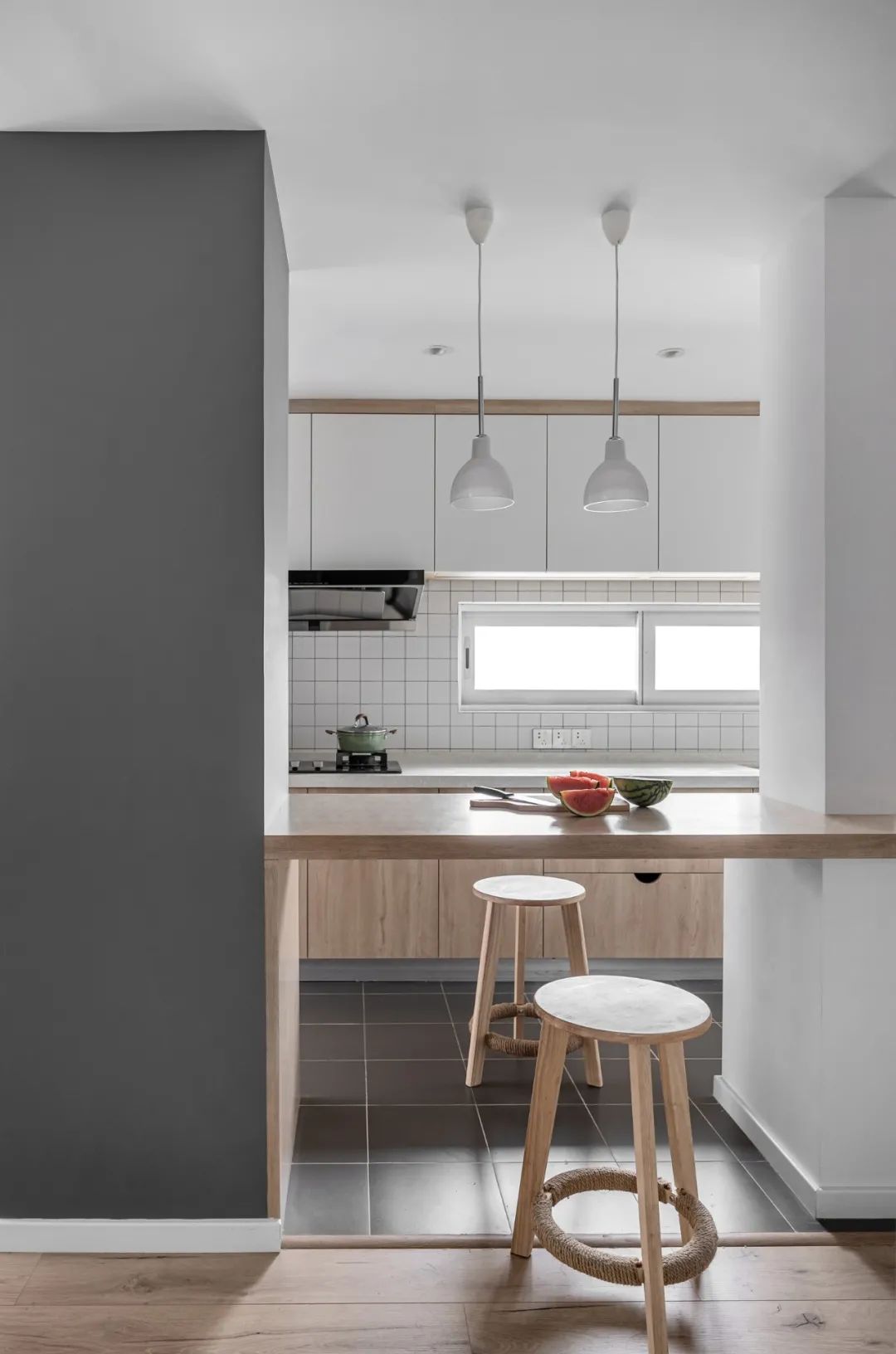 60㎡小公寓 LDK 一体化，主卧变客厅，功能齐全且明亮舒适-38