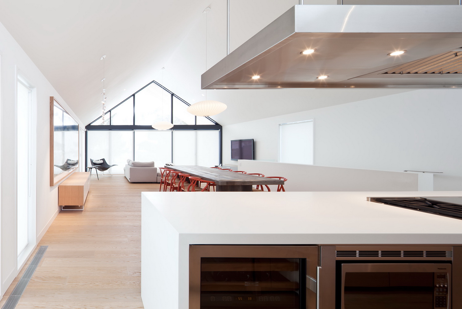 滑雪爱好者的现代艺术之家-5