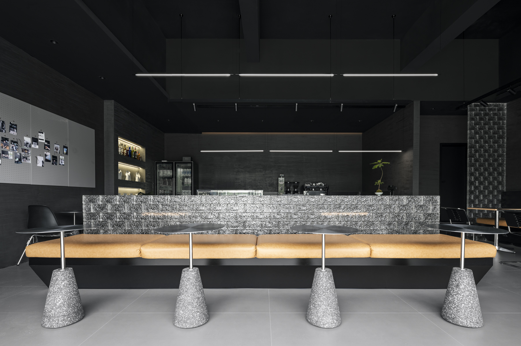 质感咖啡空间设计丨拾素设计-7