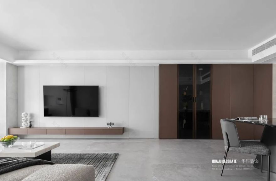 榕水湾现代简约家居丨华居装饰-8