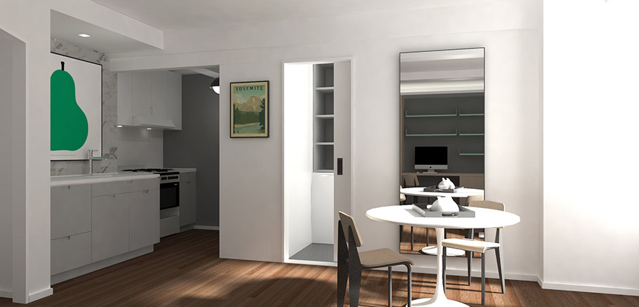 变变变5合1，曼哈顿微型公寓设计 / MKCA-63