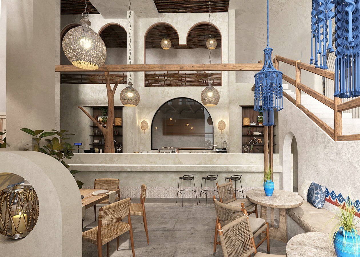 阿拉伯餐厅设计-15