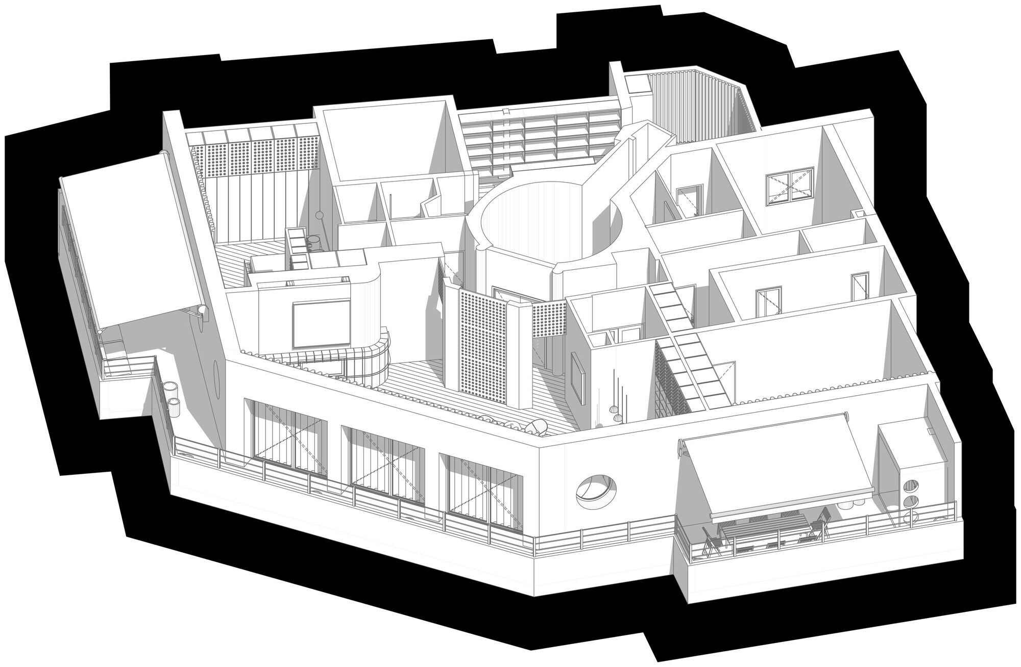 利奥泰顶层公寓丨摩洛哥卡萨布兰卡丨Studio BO-16