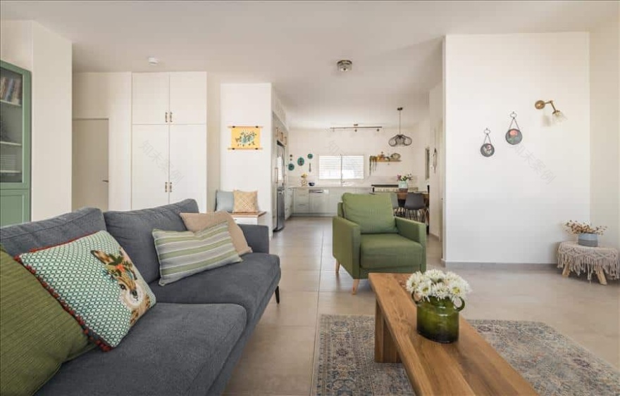 私家4居室室内设计及家居造型项目丨以色列丨阿斯纳特·卡齐尔(אסנת קציר)-4