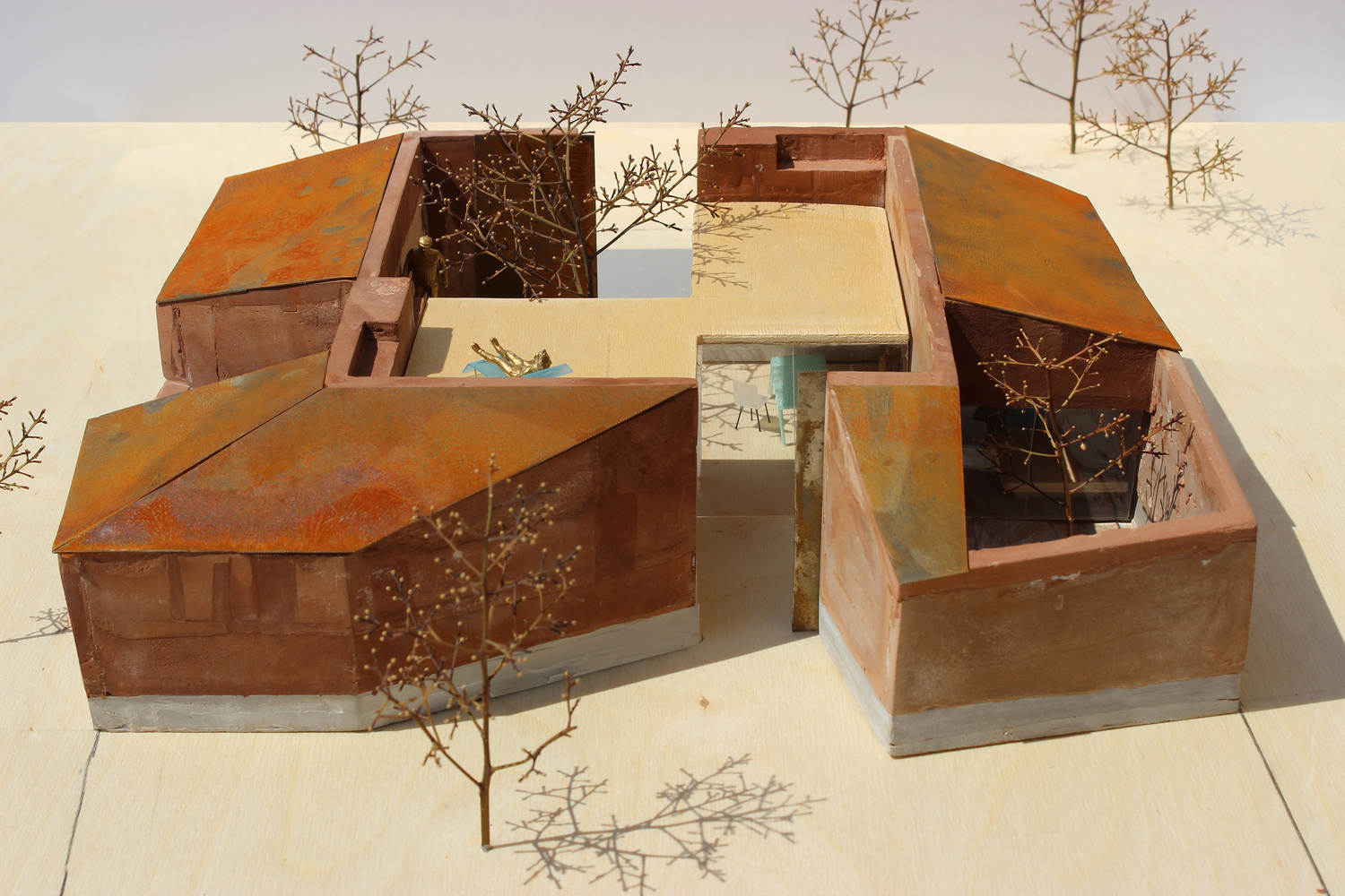 希腊 Salamis Summer House 内向型海岛度假住宅设计丨AREA,Architecture Research Athens-51