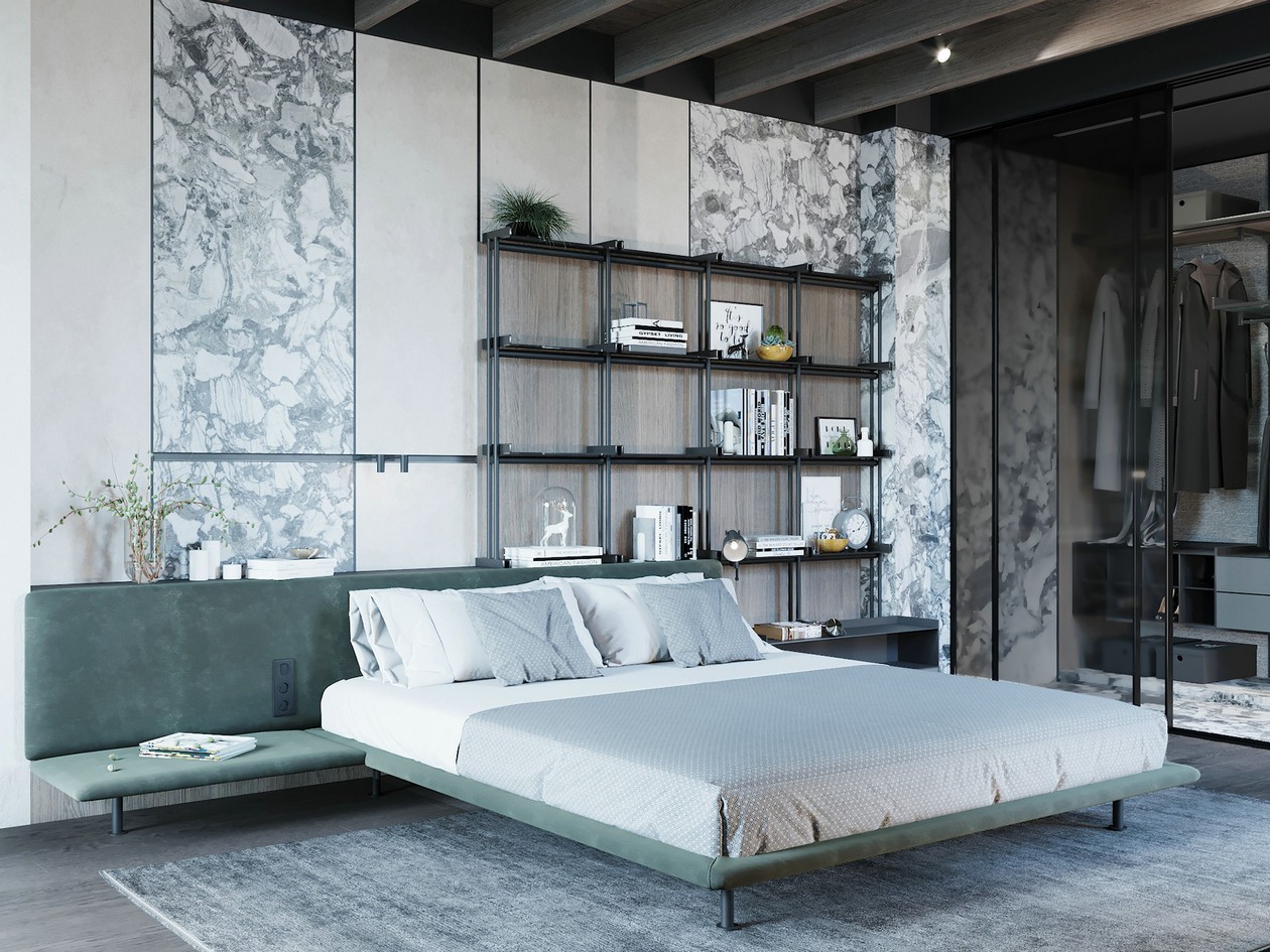 200平米的卧室和洗手间设计！-5