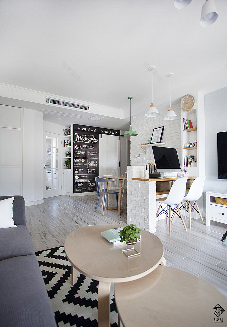 110 平北欧风郑州家居设计,打造温馨惬意生活空间-37