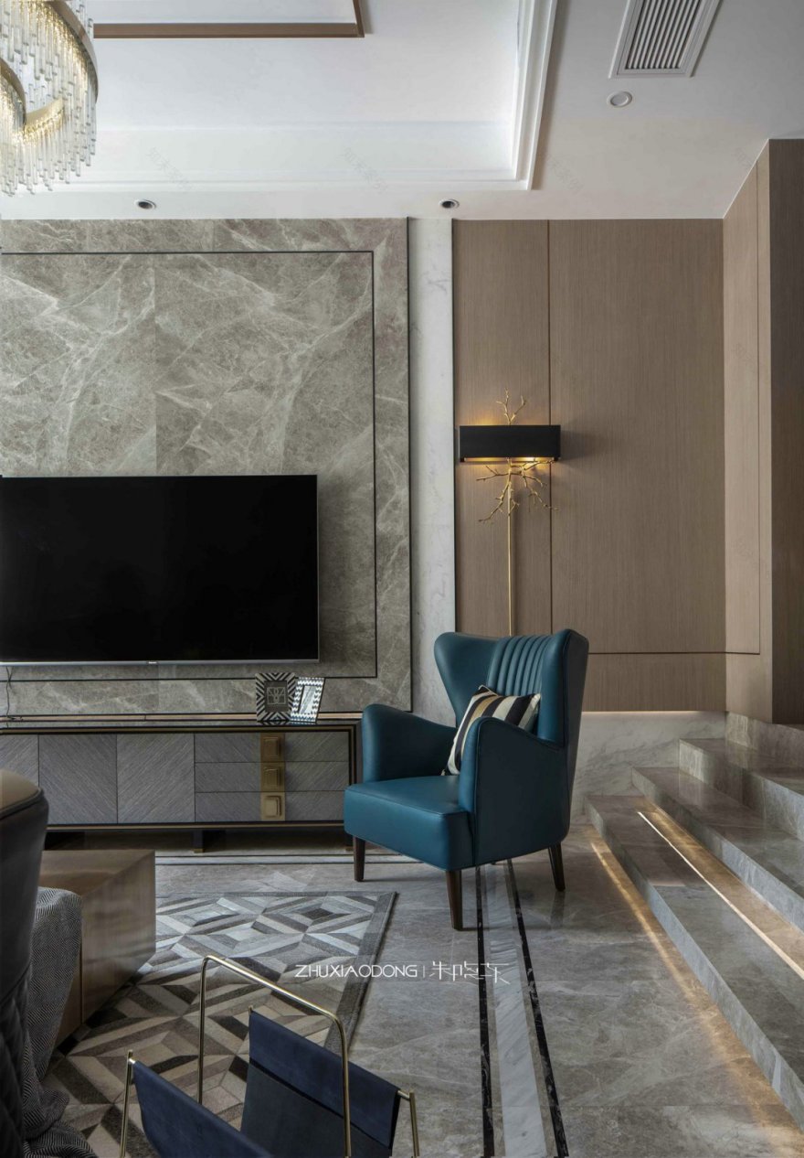 舟山 420㎡别墅 | 轻奢主义的初心落地-1