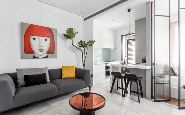 50㎡小户型变大宅-0