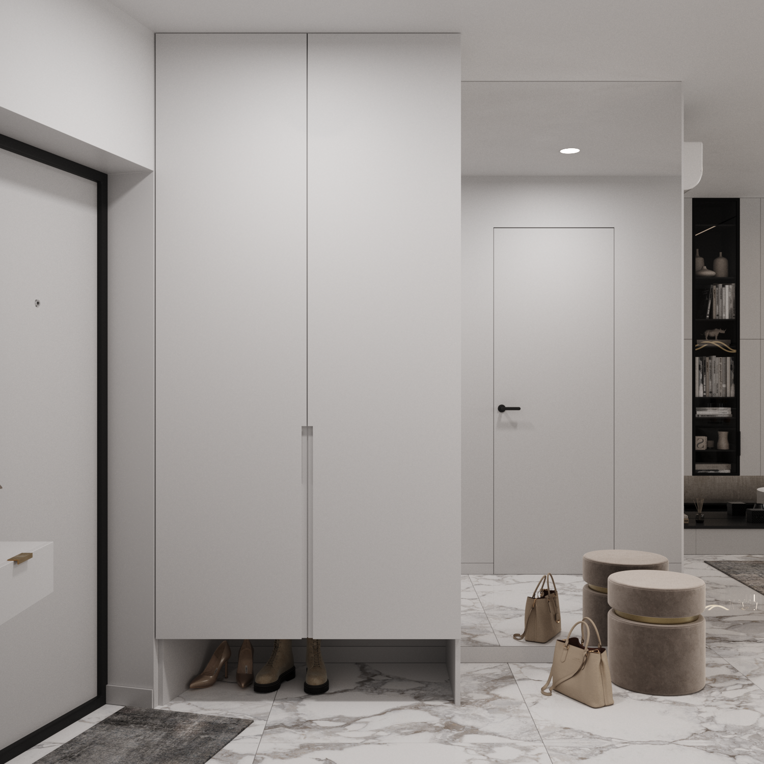 Проект трехкомнатной квартиры в ЖК "Левада", г. Минск-0