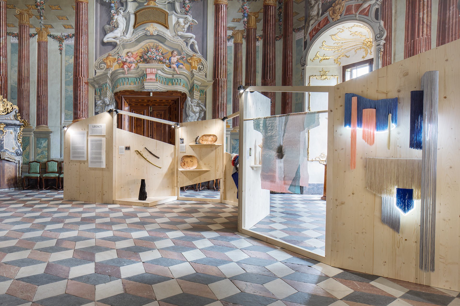 Contemporary Design Confronts Schloss Holleneggs Storied Legacy in a Spellbinding Exhibition-11