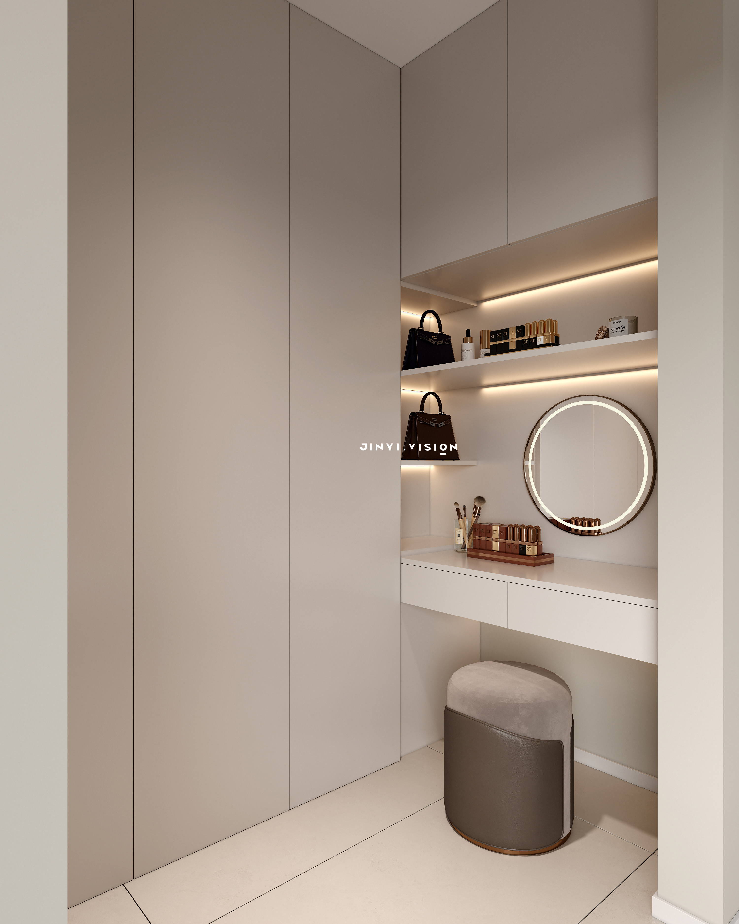 极简奶油风小户型-8