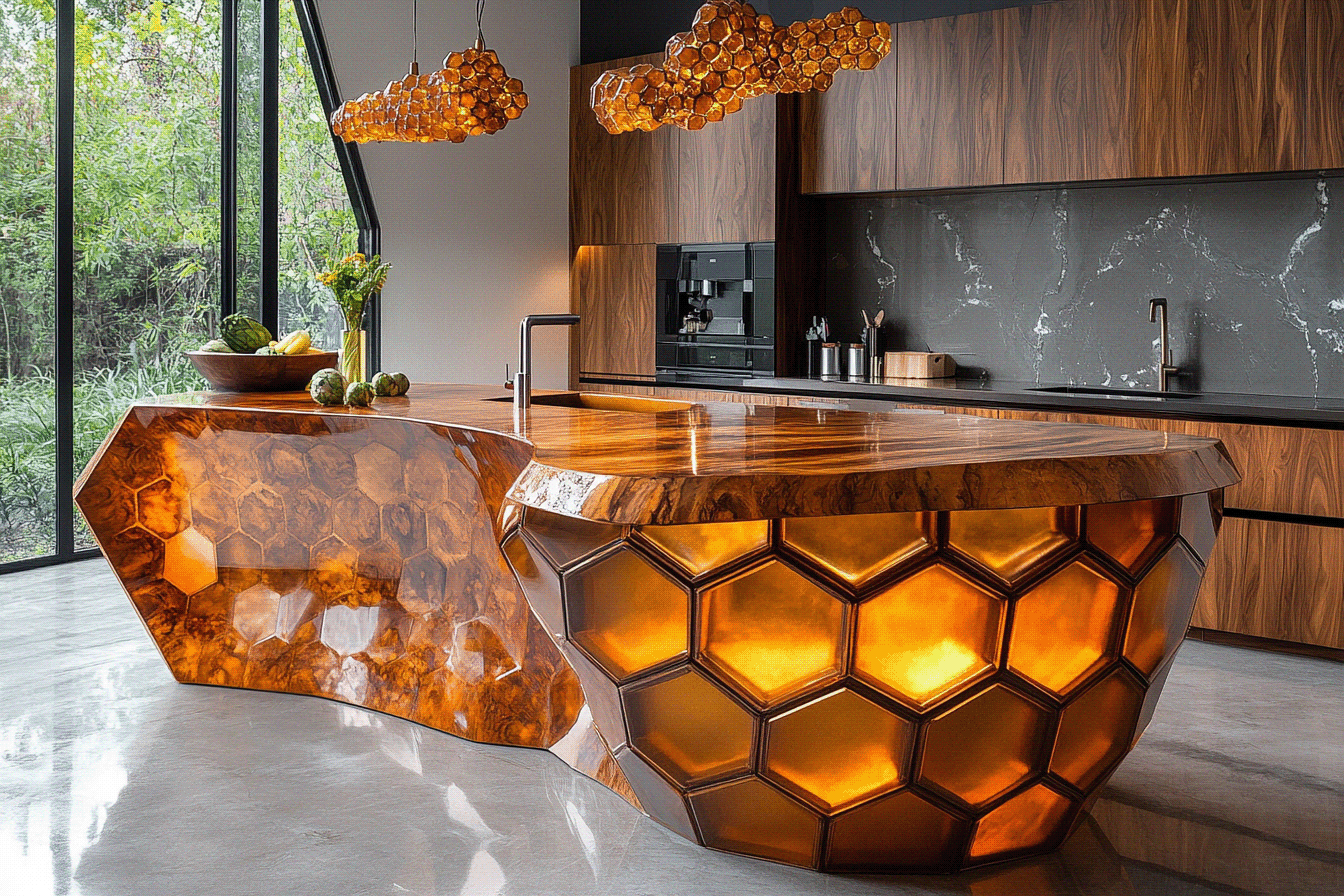 Extraordinary Bespoke Kitchen Islands by AICI-31