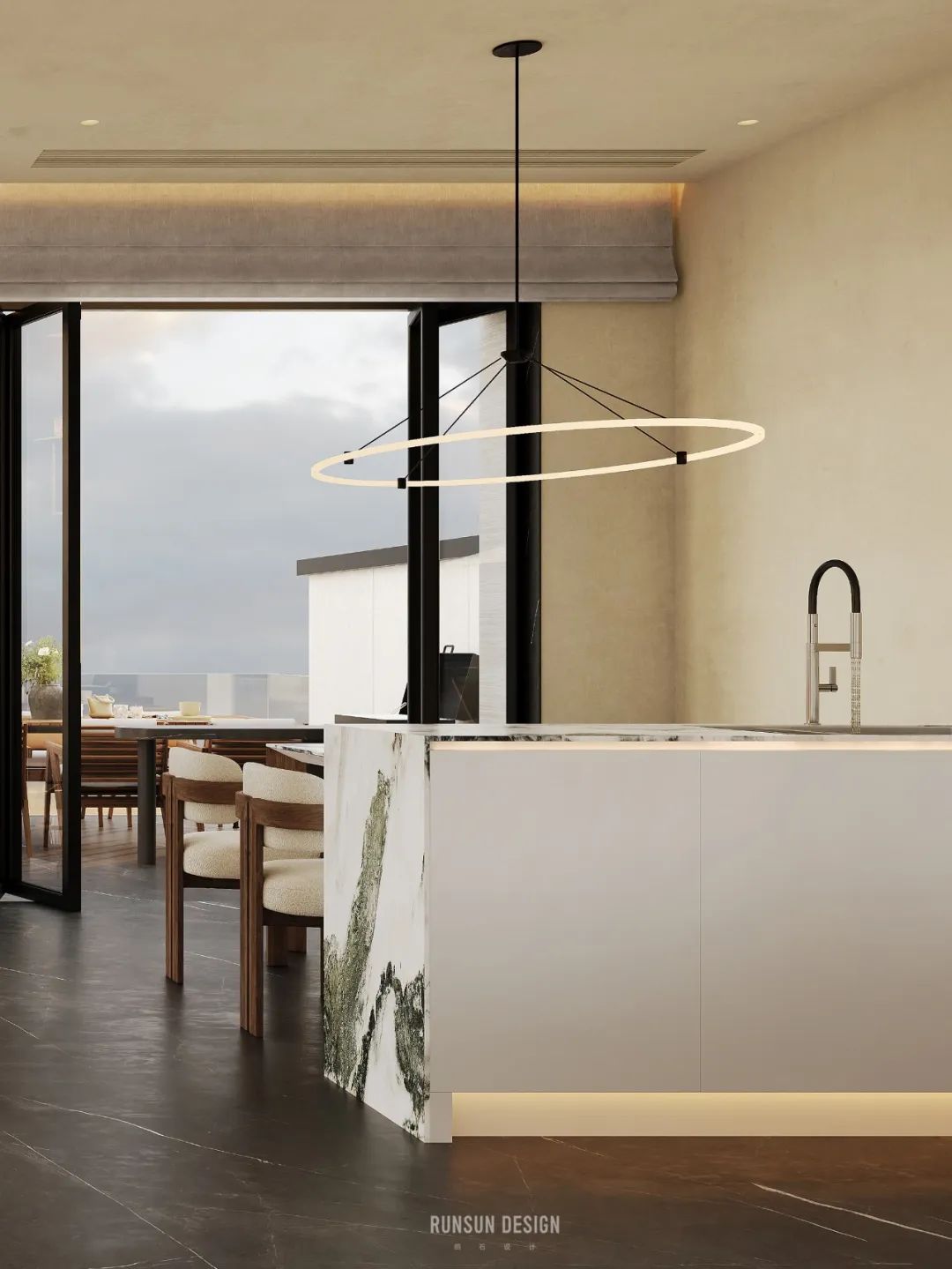 侘寂洞穴风民宿设计丨中国温州丨朗石设计-45