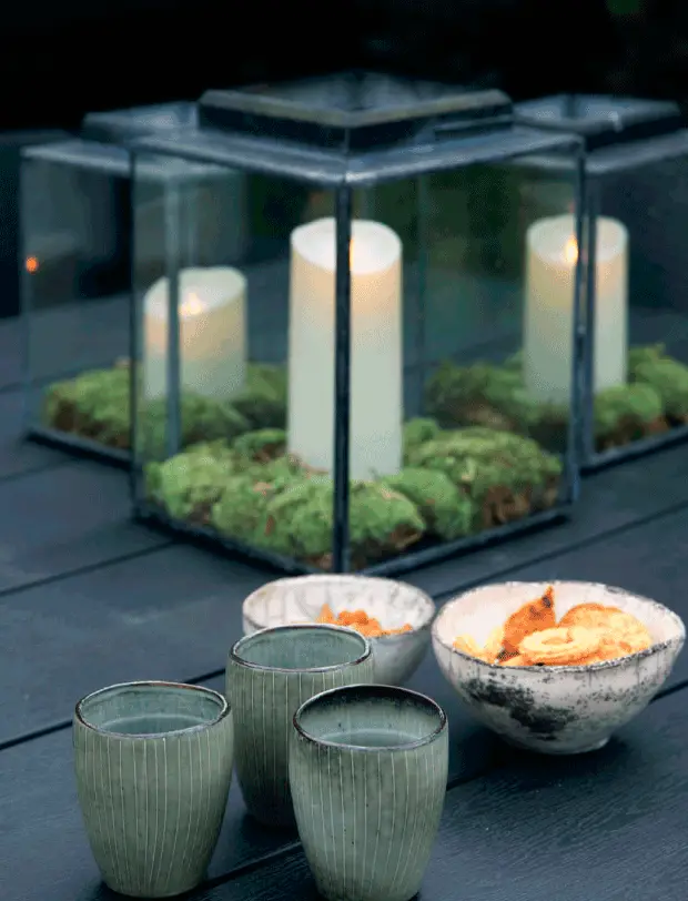 丹麦灰调圣诞 | 自然材质的温馨盛宴-7