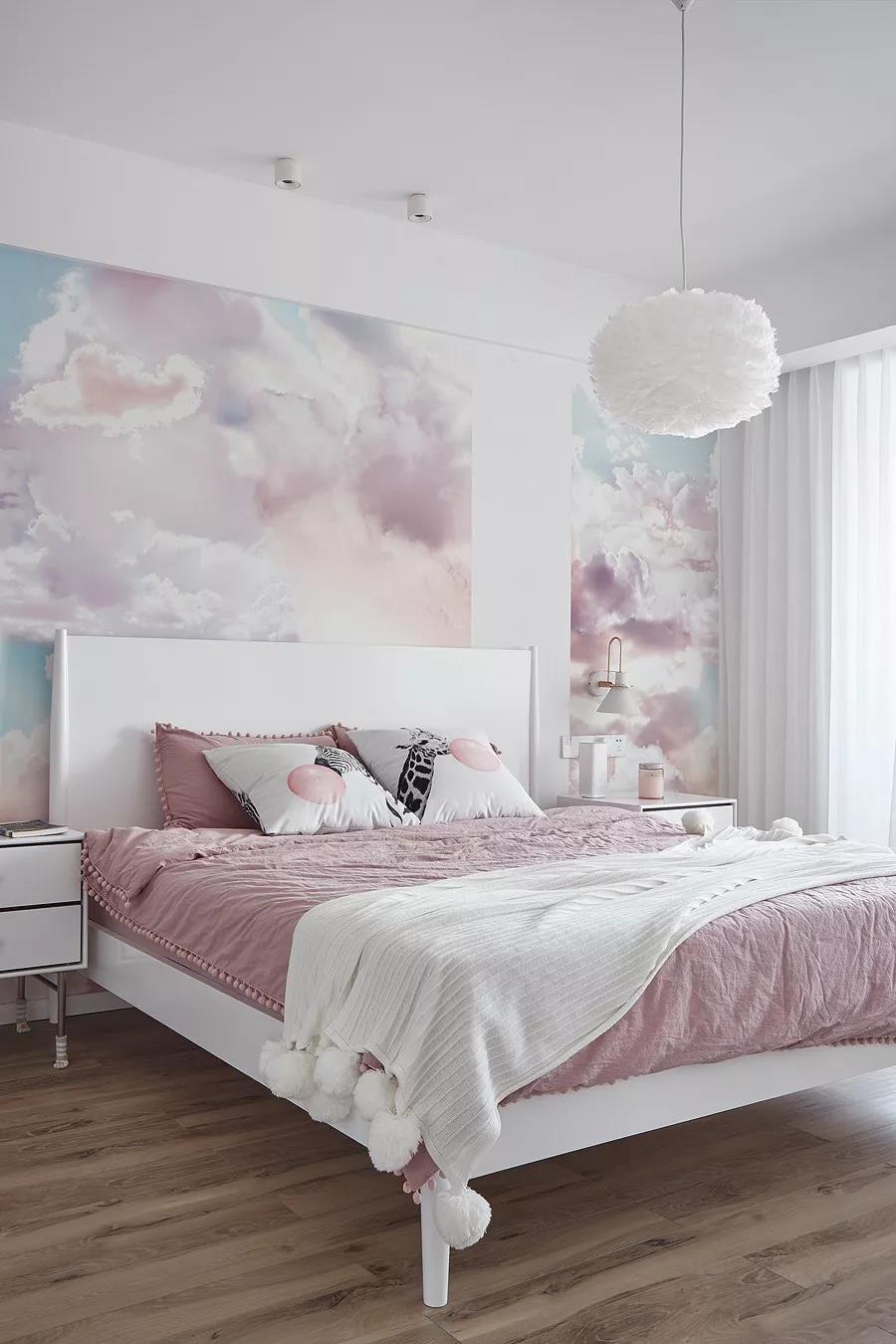 140平清新北欧 满足了对生活的向往-14