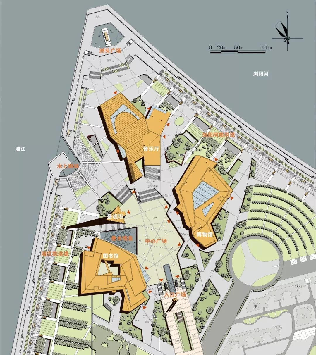 长沙滨江文化园 | 地域文化浓郁的新地标-89