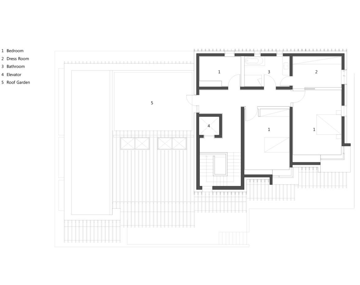 A Unique Mountainside Home in Seoul, South Korea-50