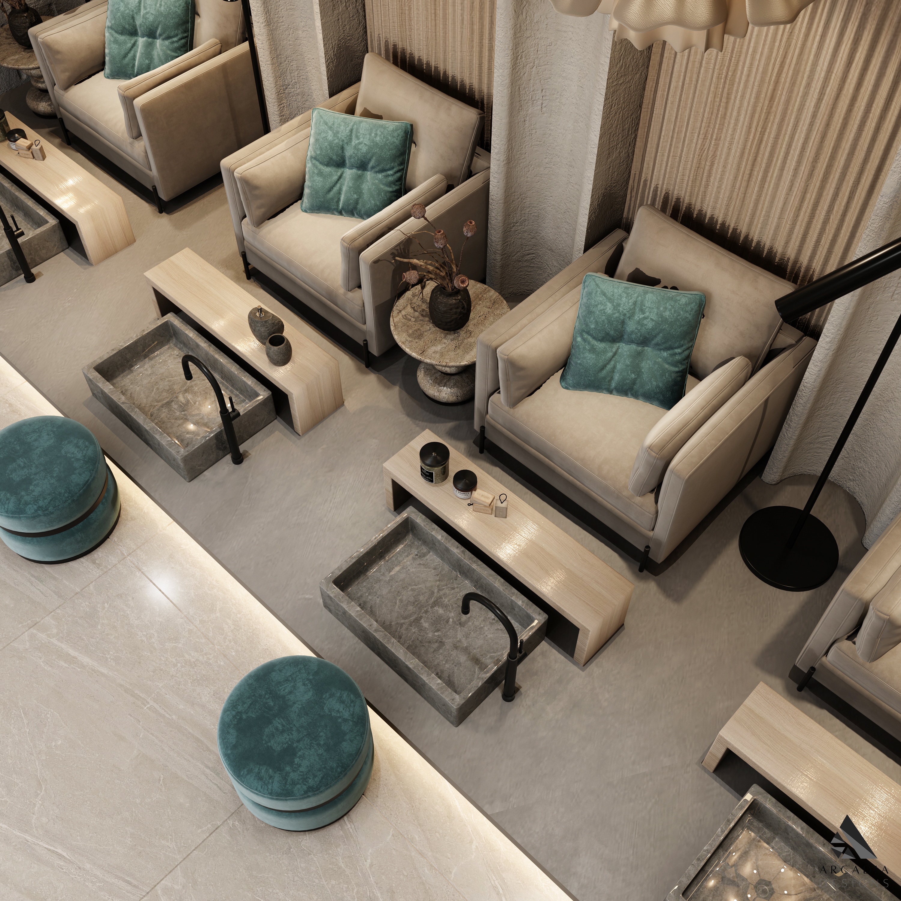 Modern Beauty Center and Spa Design-2