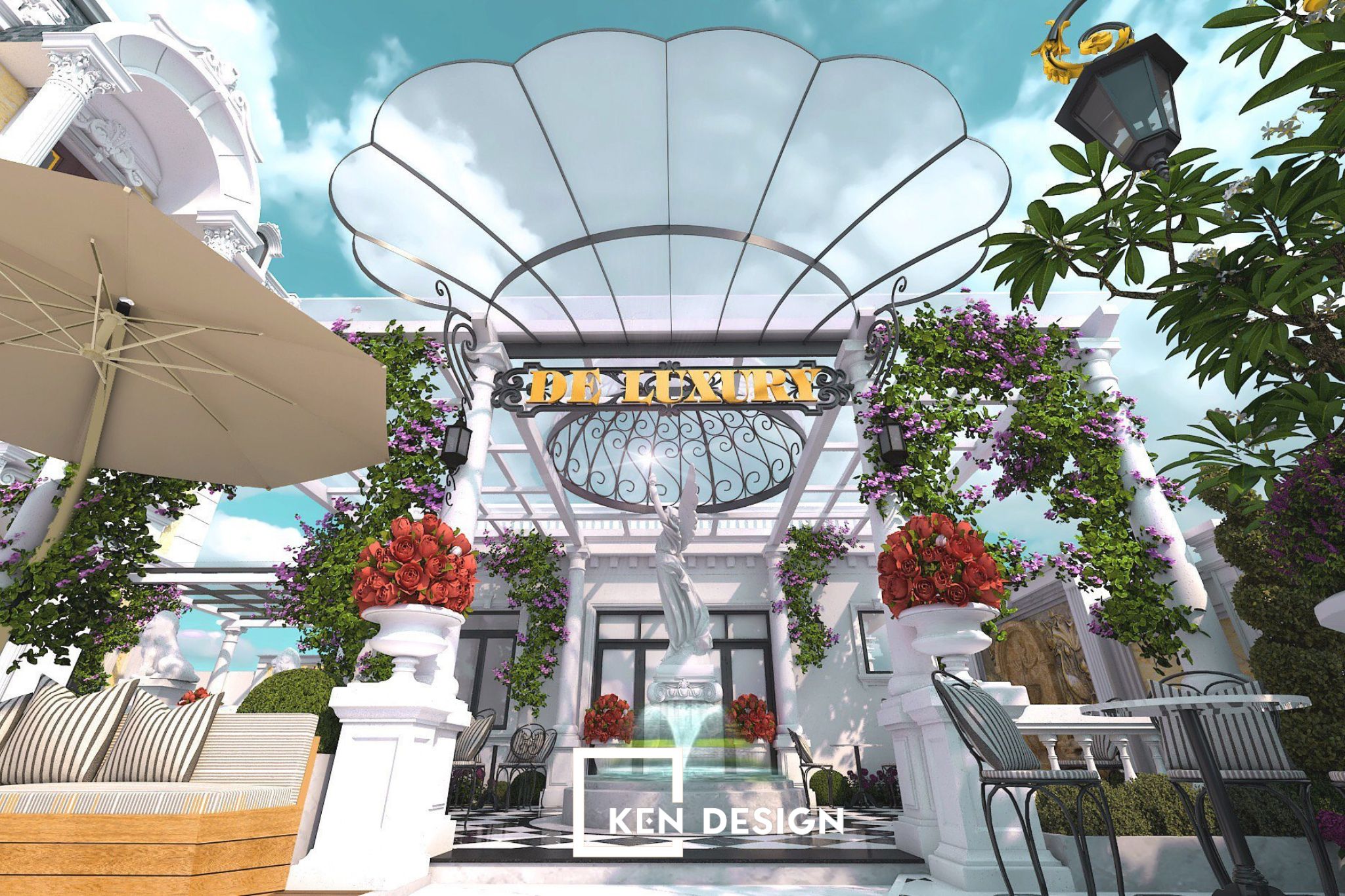 De Lu·ury Coffee设计项目丨越南河内丨KenDesign-21