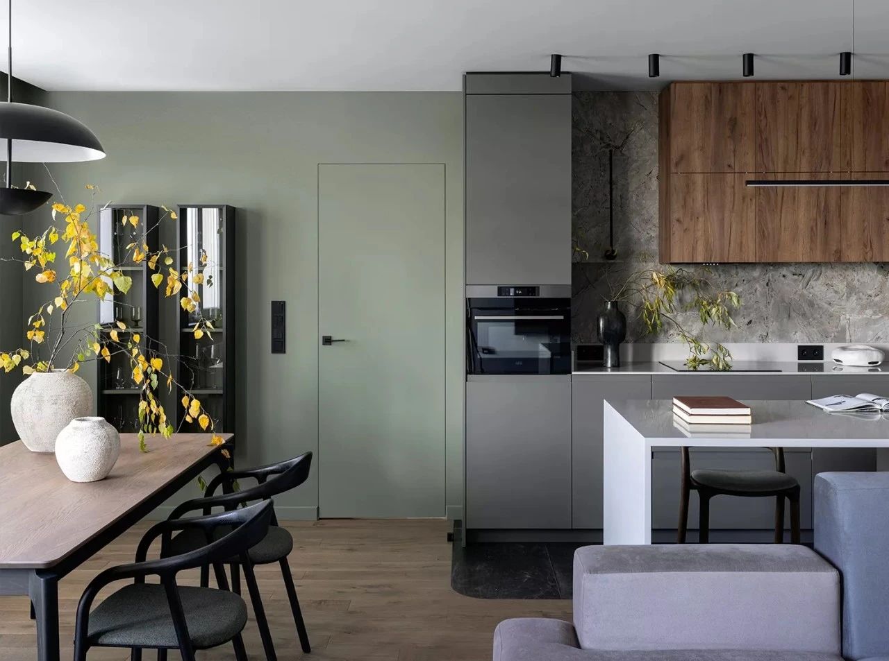 81㎡独居男人的现代空间设计-16